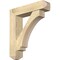 Ekena Millwork Imperial Craftsman Rough Sawn Bracket w/ Offset Brace, Douglas Fir, 8"W x 34"D x 38"H BKT0806X34X38IMP04RDF - alternate 1